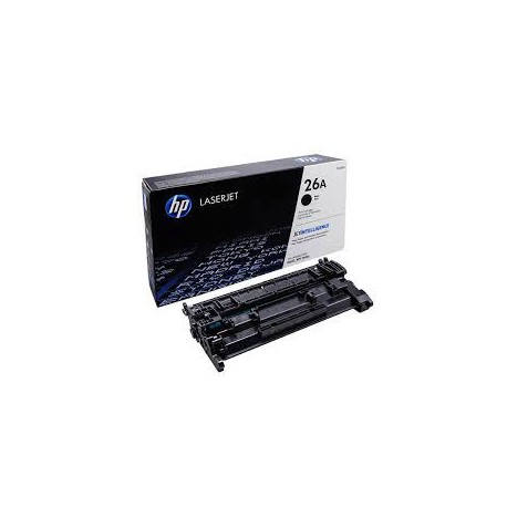 HP 26A Black Original LaserJet Toner Cartridge (CF226A)