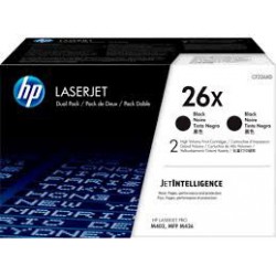 HP 26X Black LaserJet Toner Large Capacity Authentic