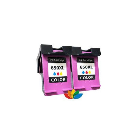 Cartouche d'encre noire HP 650 POUR DESKJET 2515