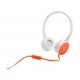 Casque d'écoute orange HP H2800